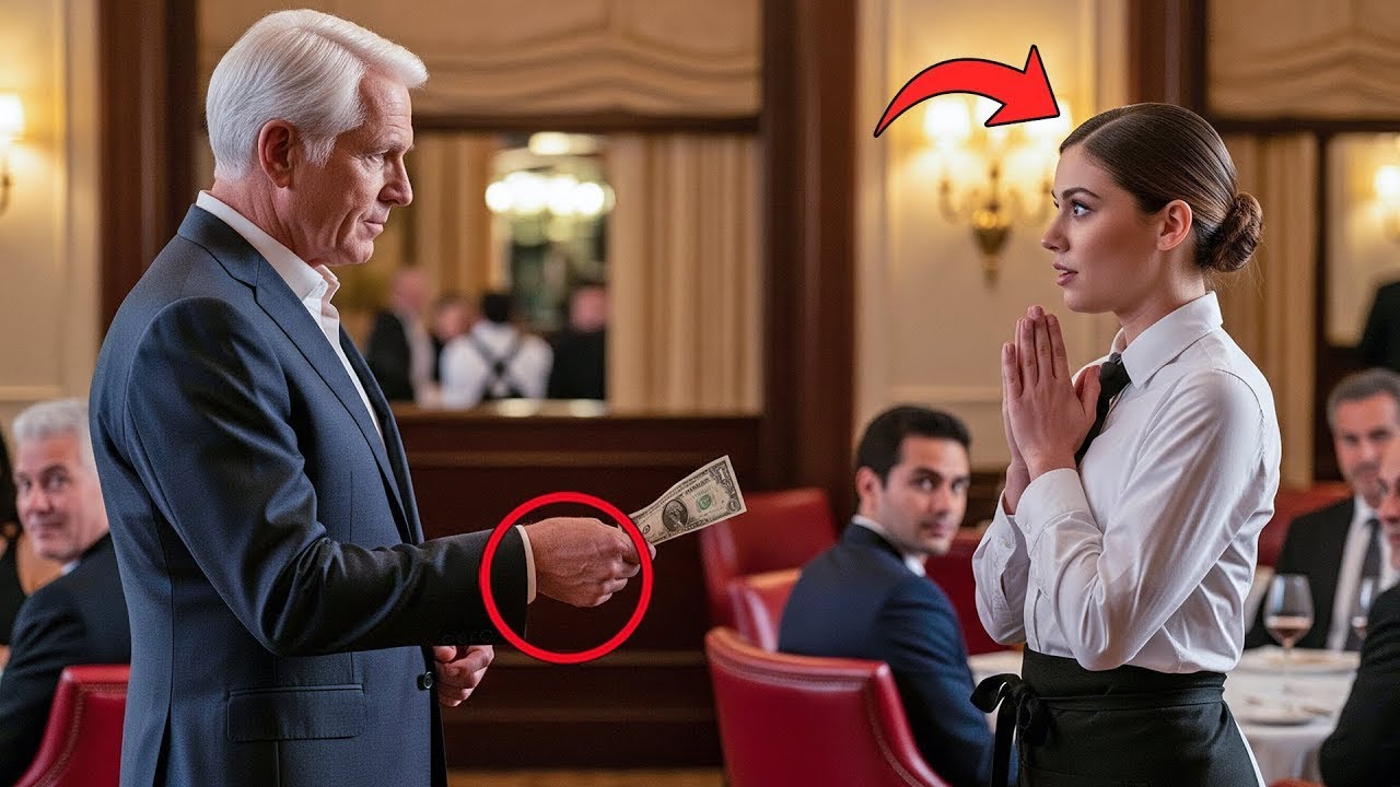Billionaire Tips Just $1, Waitress’s Reaction Changes Her Life Forever