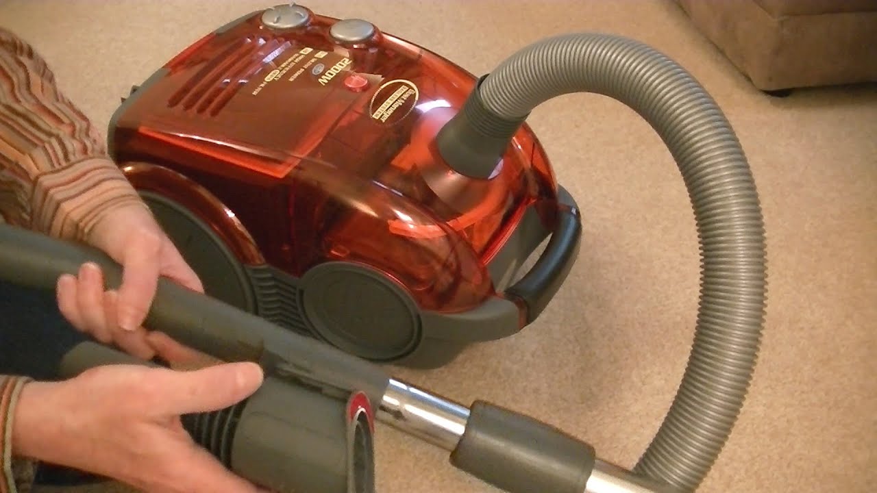 Hoover Sensory Dustmanager Bagless Cylinder Vacuum Cleaner Unboxing