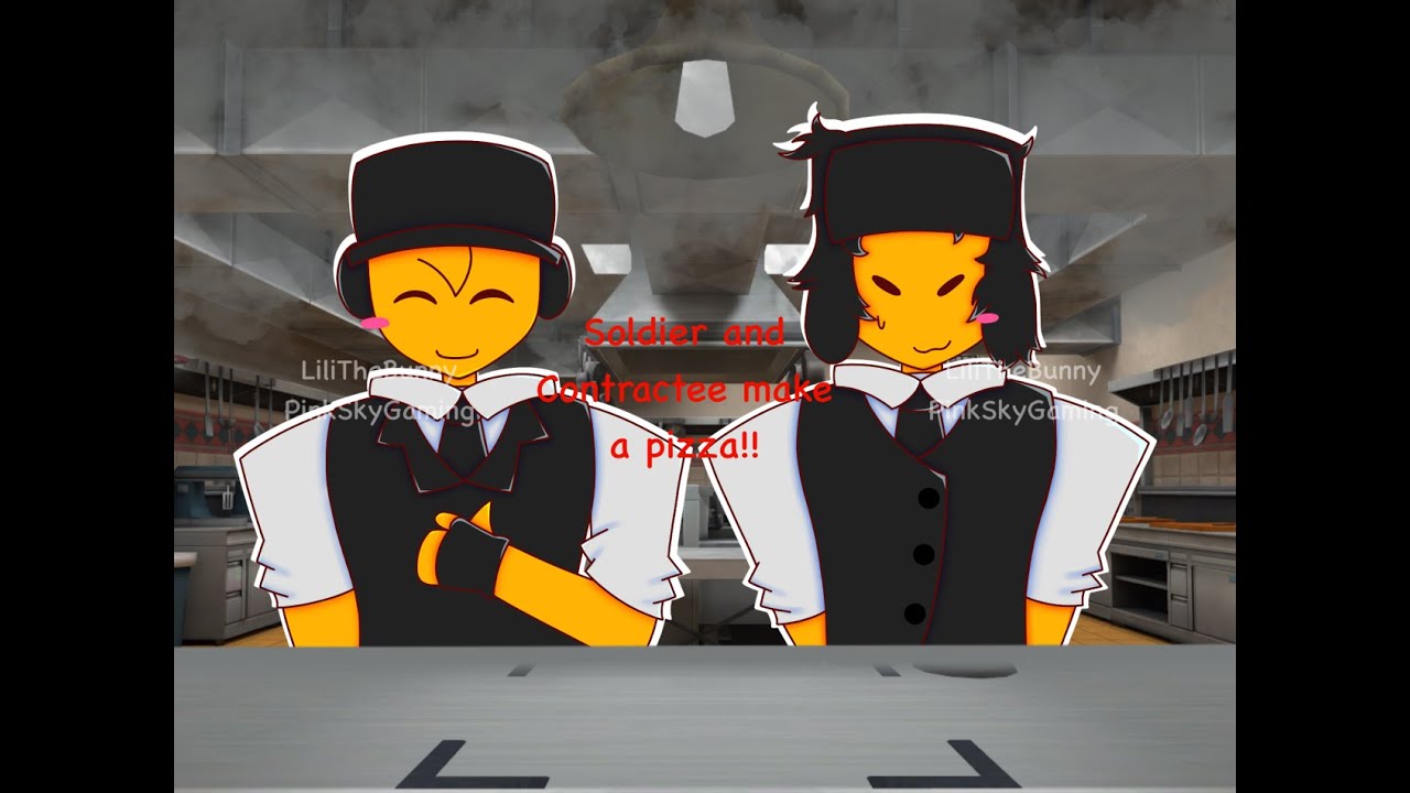 Contractee and Soldier make a Pizza!! | VRChat Roleplay
