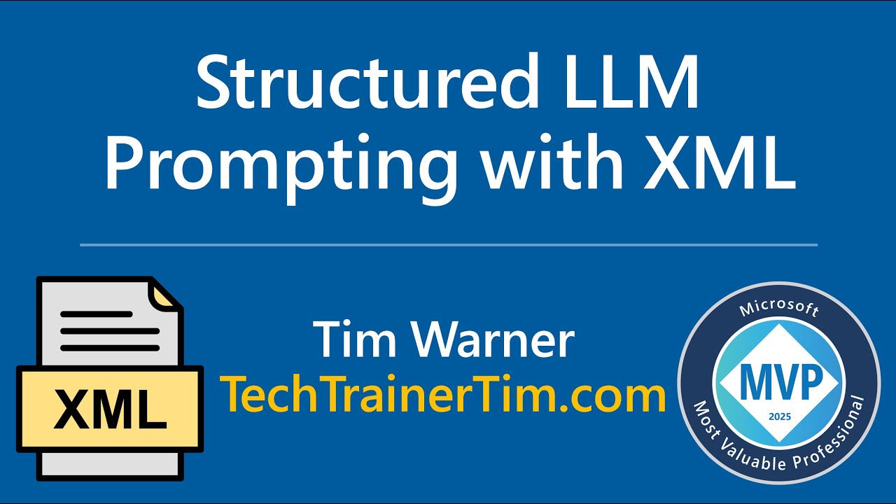 Structured LLM Prompting with XML