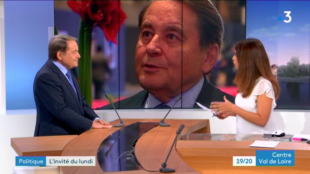 André Laignel, maire d'Issoudun, invité politique du 19/20