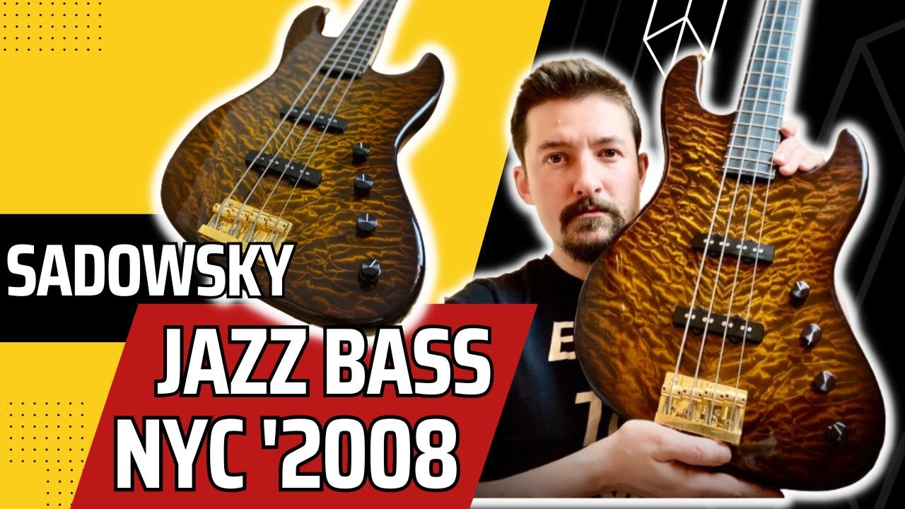 Justin Bieber All That Matters Bass Cover || Sadowsky Jazz Bass NYC '2008   CherryBurst 5A Maple Top
