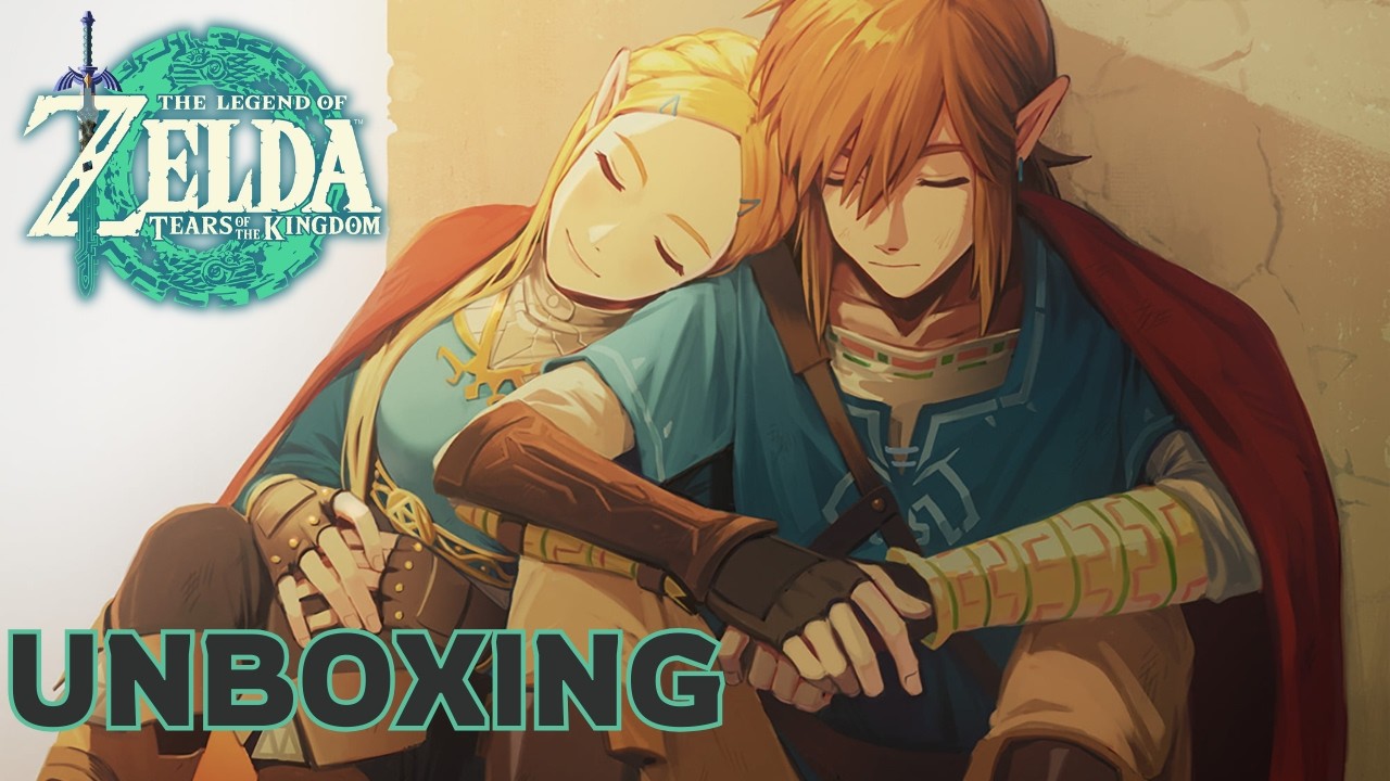UNBOXING - The Legend of Zelda: Tears of the Kingdom (Switch)