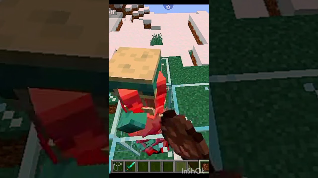 Minecraft Villagers vs Anvil #minecraft #trending #gaming