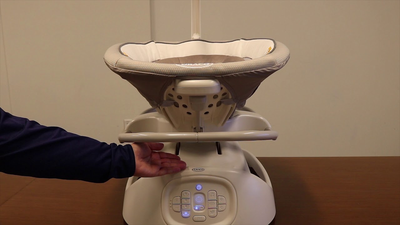 Как использовать качели Sense2Soothe&trade; с технологией Cry Detection&trade;