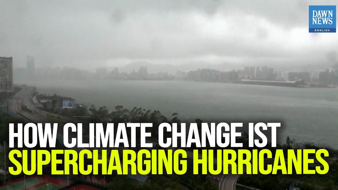How Climate Change is Fuelling Hurricanes And Typhoons? | Dawn News English