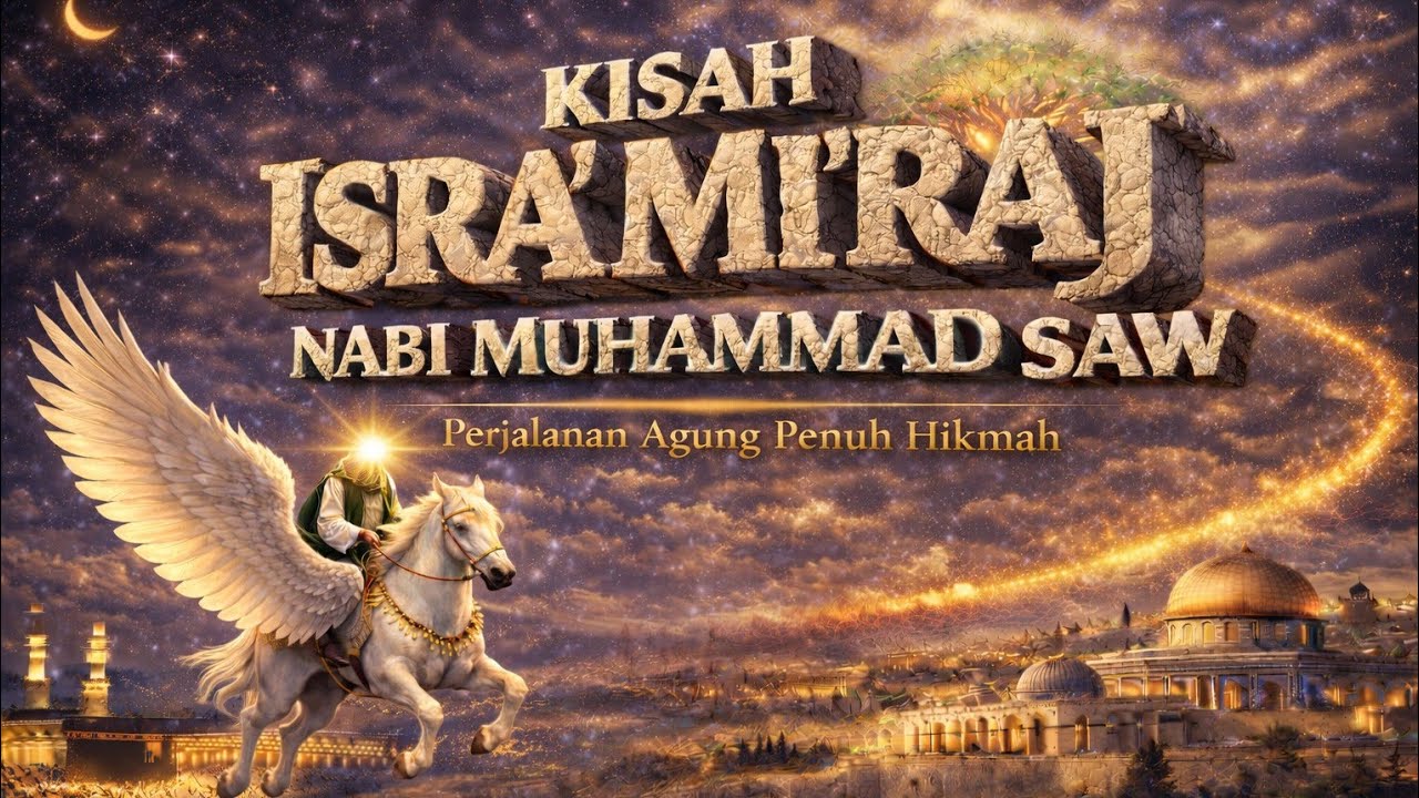 KISAH EPIC PERJALANAN NABI MUHAMMAD SAW SAAT ISRA’ MI’RAJ