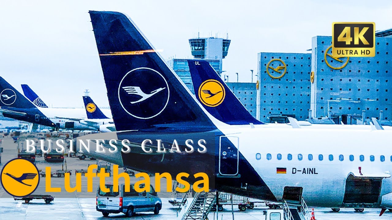 [Lufthansa/Бизнес класс/Рунд 5,500 USD] 14.5 часов полета из Токио в Мюнхен (22 февраля 2024) 4k