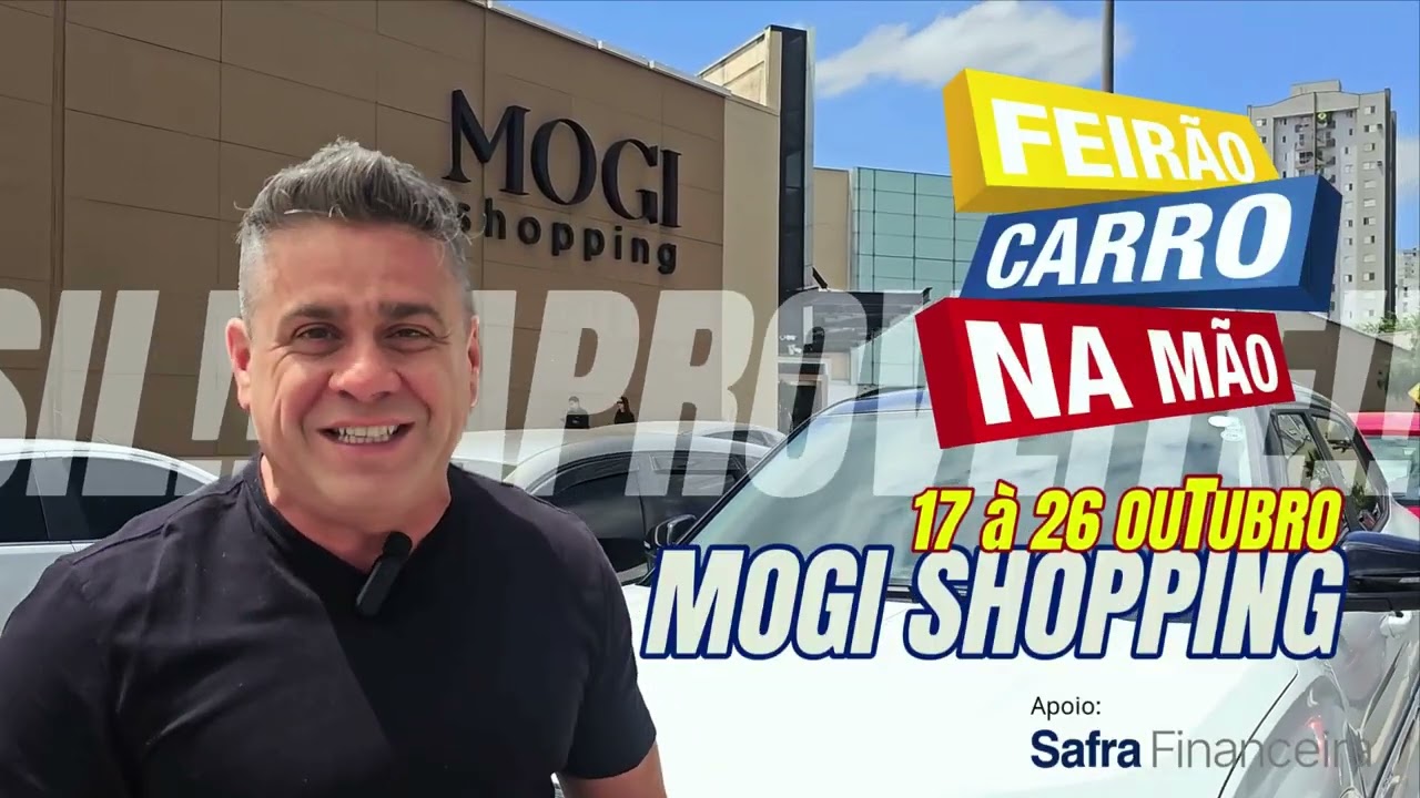 Feir&atilde;o Carro na M&atilde;o no Mogi Shopping