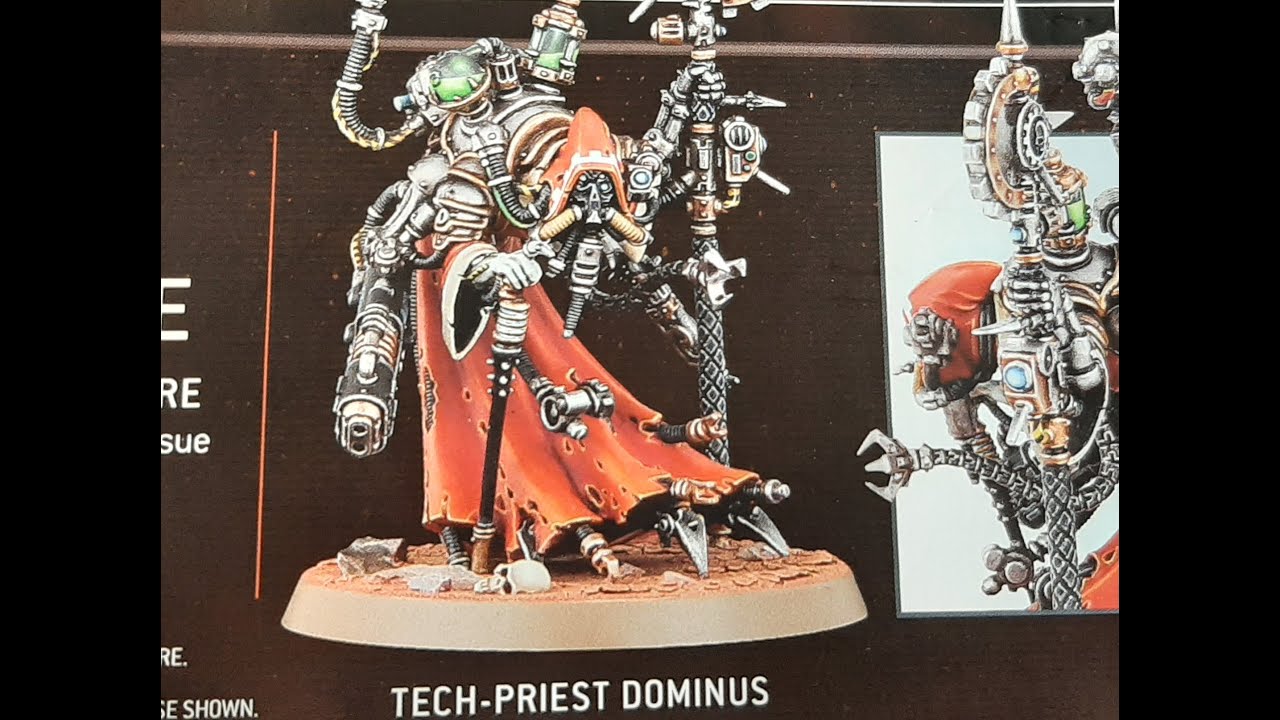 Lets Build EP15 Tech-Priest Dominus from the Imperium Magazine for Games of 40K