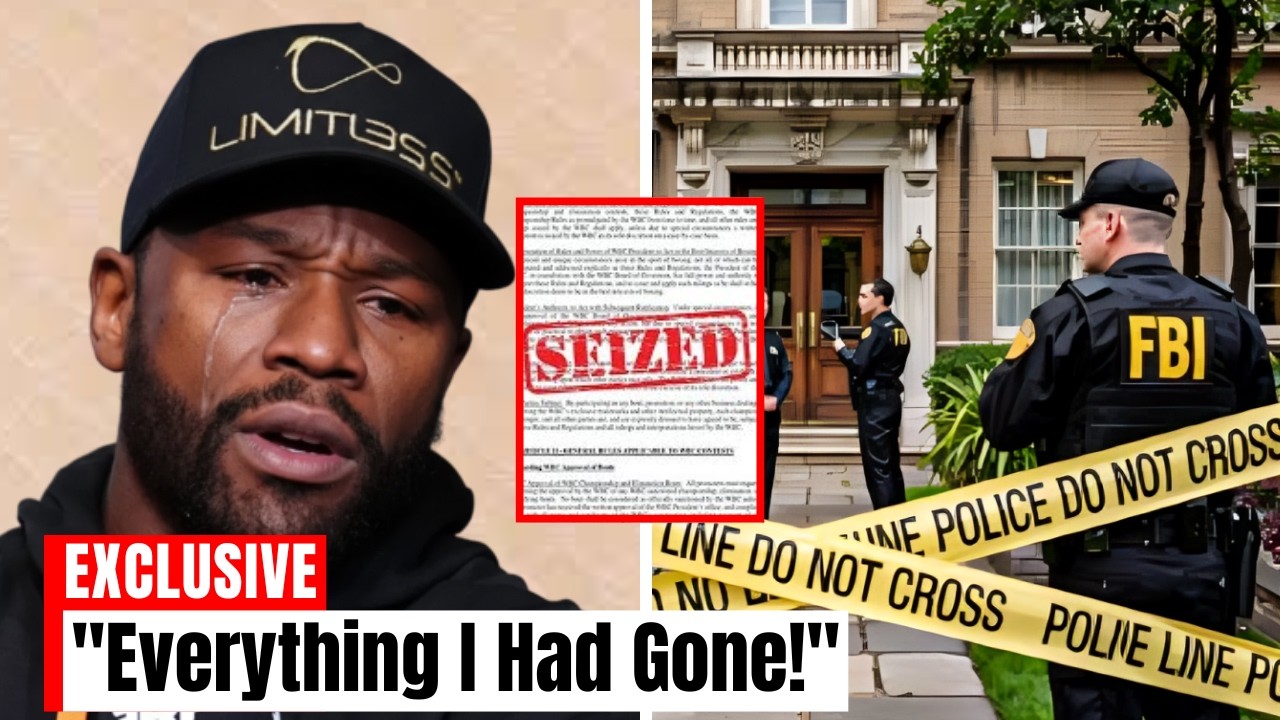 Floyd Mayweather Cries After FBI Seizes $600M in Real Estate