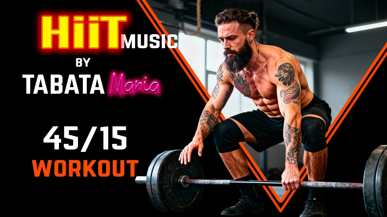 HiiT Музыка 45/15 - Интенсивная 8 минут by TABATAMANIA
