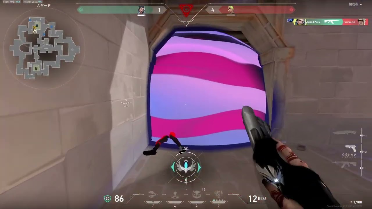 インサイトキャプチャーで録画したVALORANTのゲームプレイを見てみよう