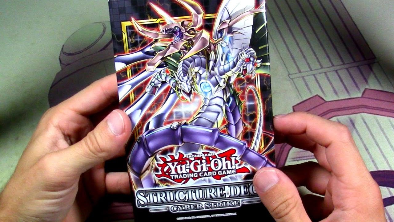 Relaxing Yugioh ASMR: Cyber Strike Structure Deck!