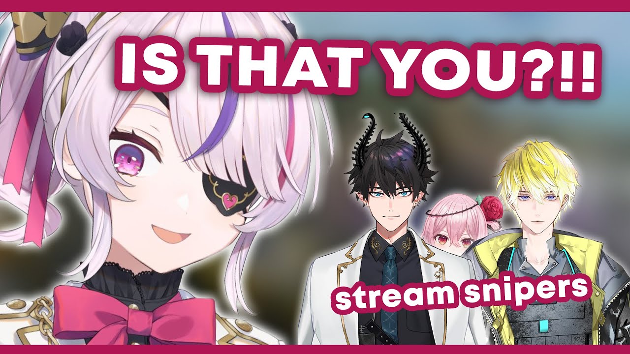 When your bro and senpai(s?) stream snipe you | [NIJISANJI EN]