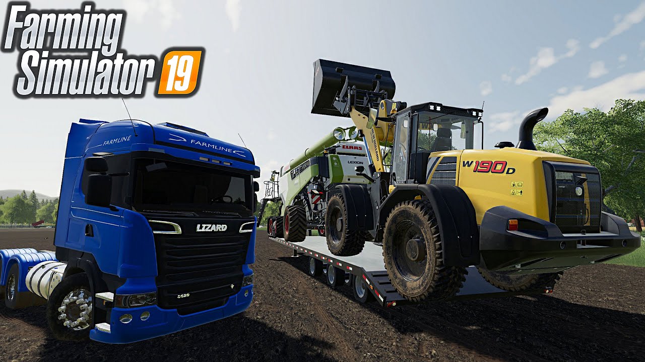LIZARD FARMLINE 6X4 - FLATBET PRANCHA AGRICOLA - Farming Simulator 19 Mods #60 | Radex