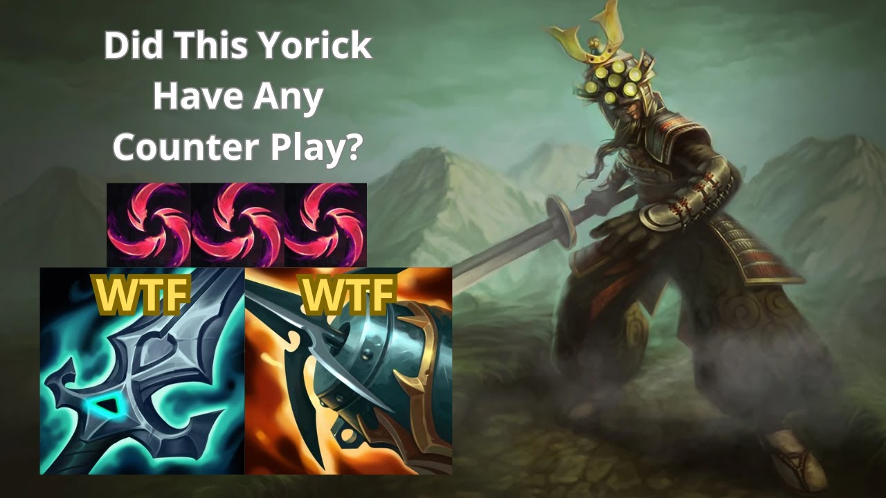 DID THIS YORICK HAVE ANY COUNTER PLAY?