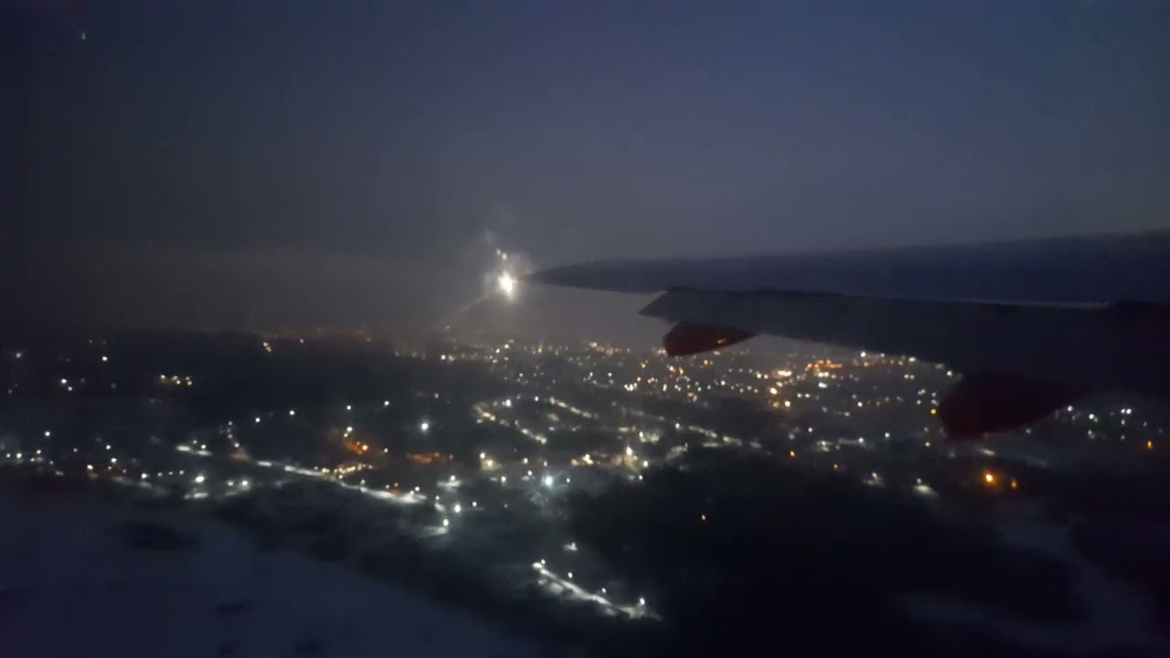 Утренний взлёт SSJ-100 (Superjet) из аэропорта Жуковский