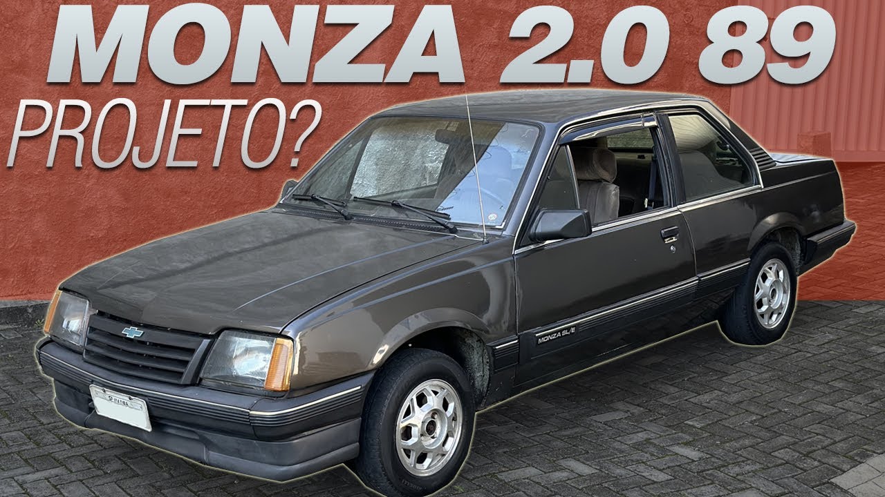 ESTAMOS COM ESSE BELO MONZA 2.0 1989 EM NOSSA GARAGEM, NOVO PROJETO?!