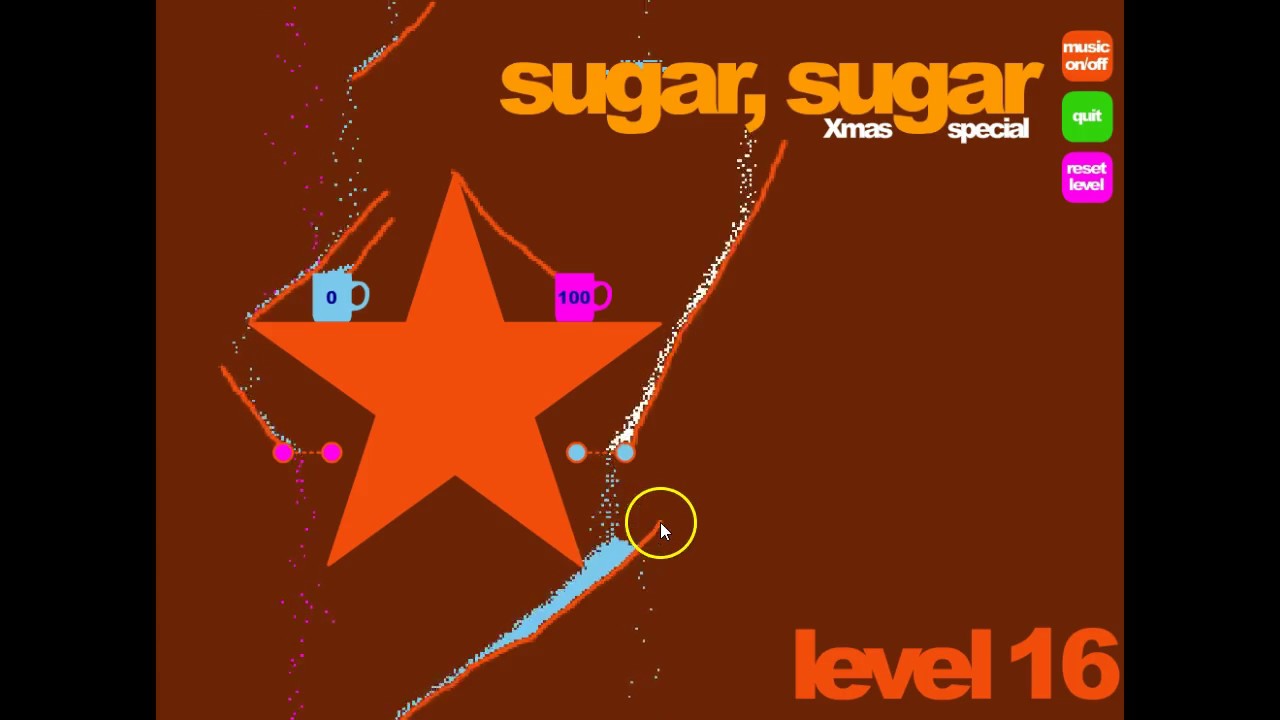 LETS PLAY - FLASH GAME - SUGAR, SUGAR CHRISTMAS - LEVEL 16