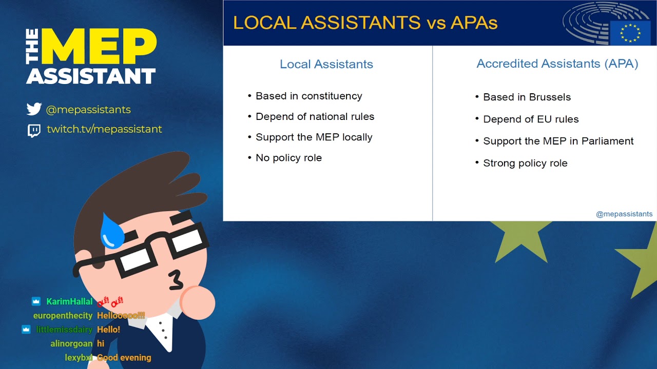 Parliamentary assistant: dream job or living nightmare ?