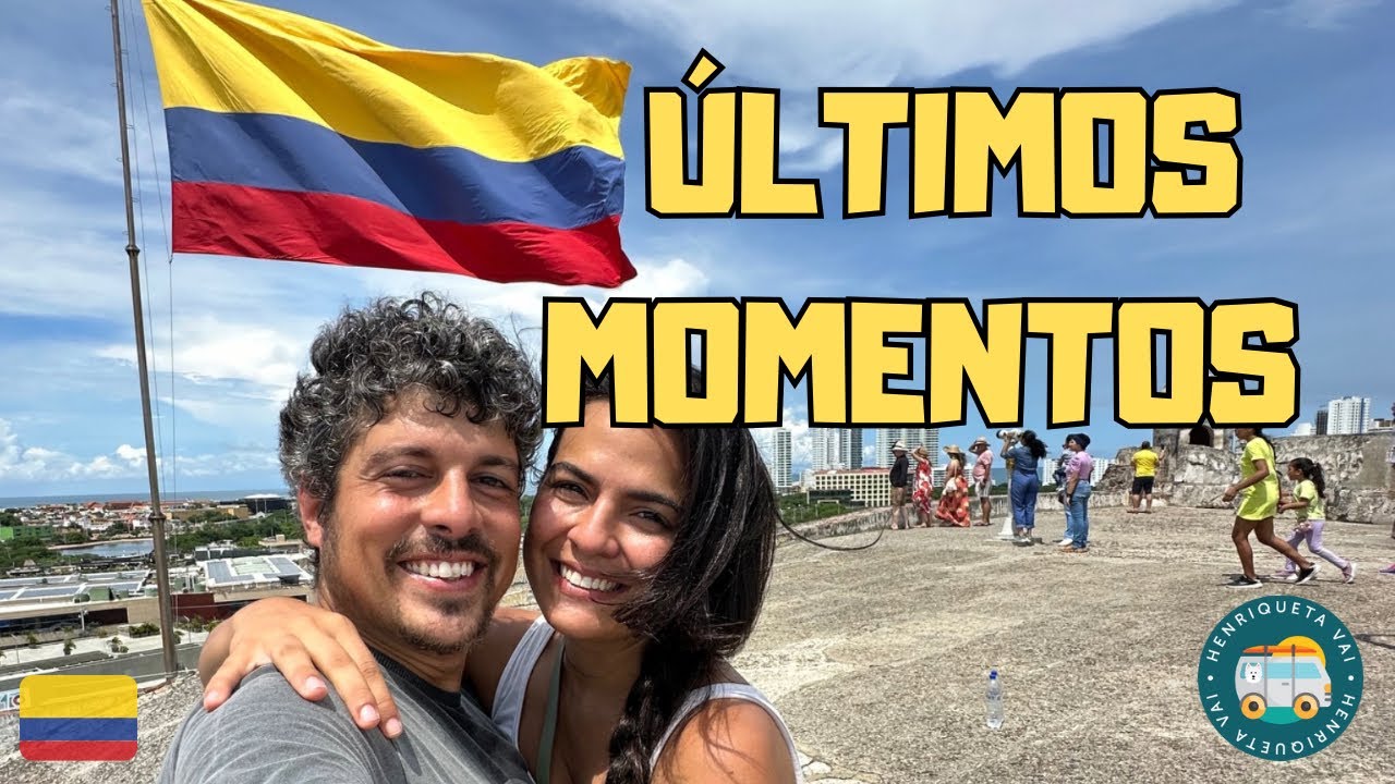 ÚLTIMOS MOMENTOS VIVENDO NA AMÉRICA DO SUL(CARTAGENA/COLÔMBIA)