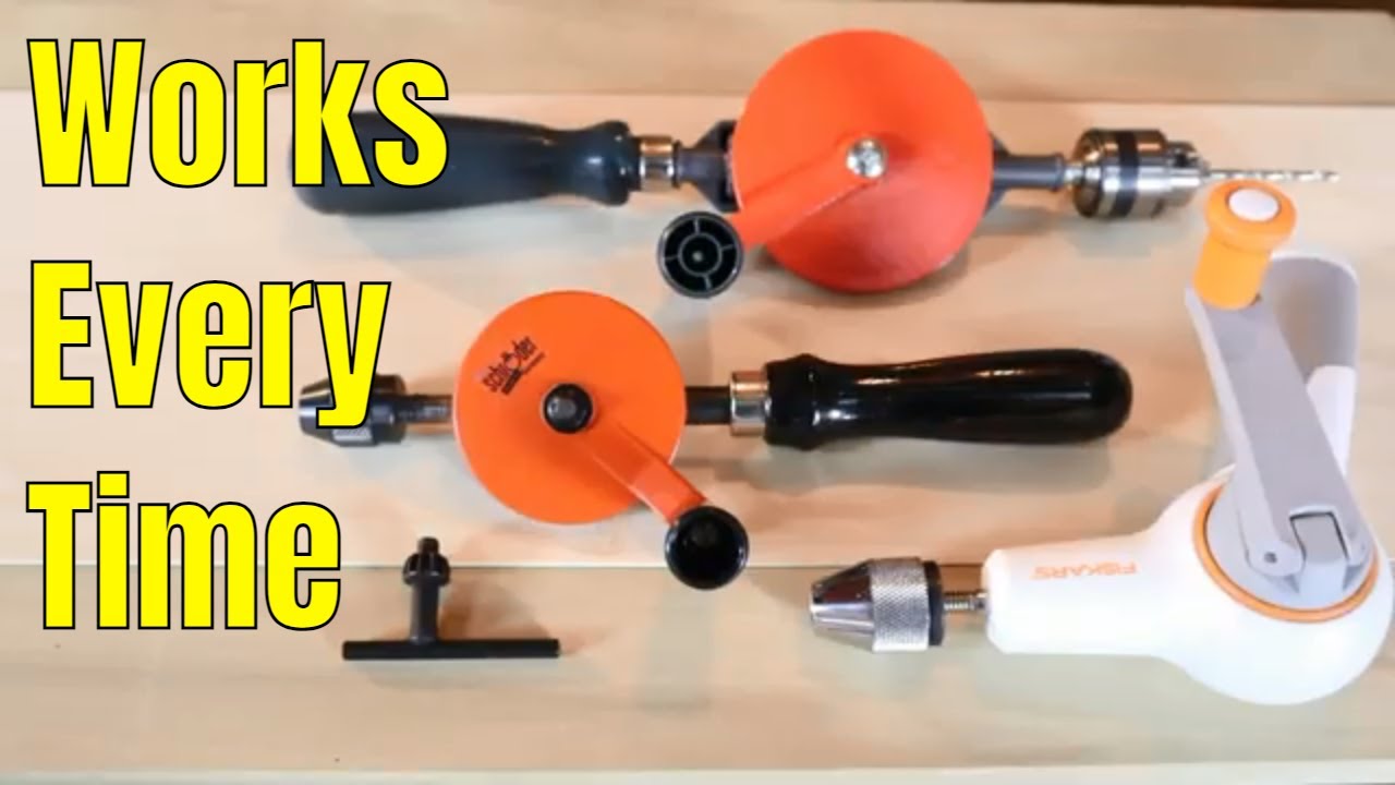 Before You Use A Hand Drill Watch This ( Guaranteed Straight Drilling )