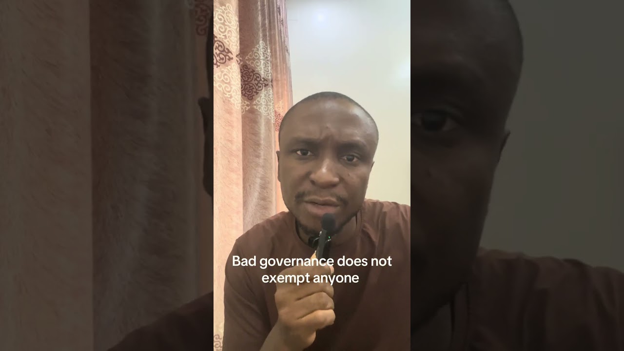 Don’t blame the government If you support those who take bribe 