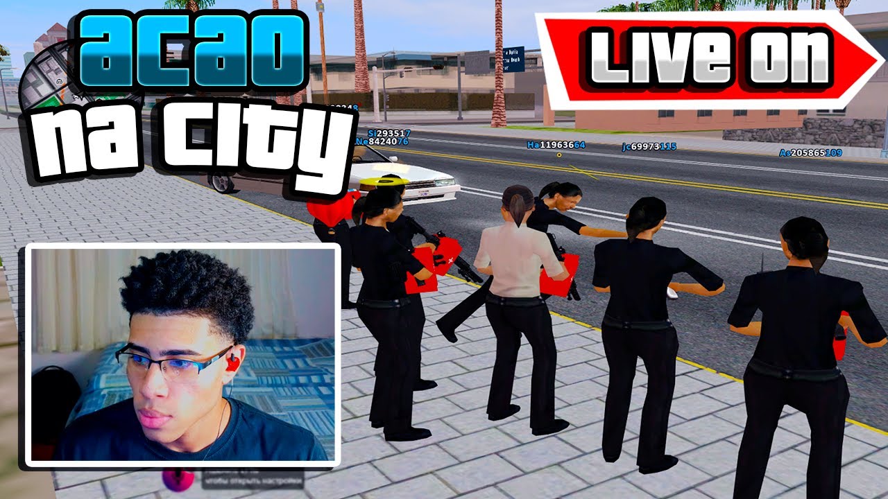 AO VIVO🔵AÇÃO NA CITY🔵HORIZONTE RP🔵GTA SAMP [ANDROID/PC]│#gta #gtarp
