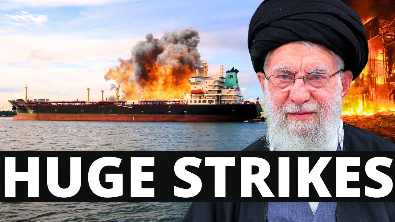 IRANIAN SHIPS EXPLODE IN HORMUZ, RUSSIAN ATTACK DRONE ENTERS POLAND! Breaking War News The Enforcer