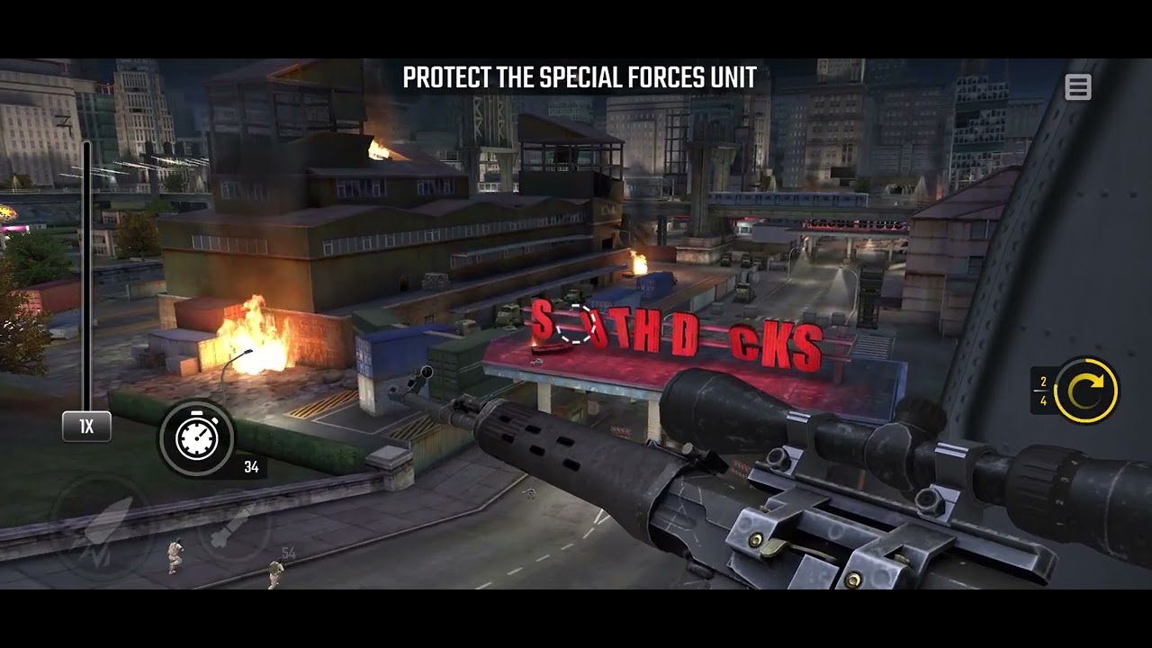 War Sniper Z20 Mission 25 Follow The Leader Protect The Special Forces Unit