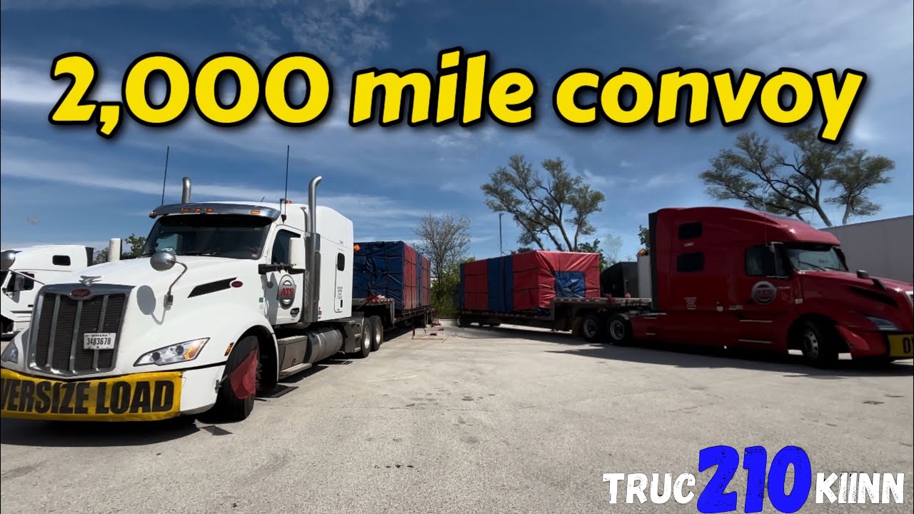 2,000 mile Convoy from Seattle to Chicago (THATS TRUCKIINN)