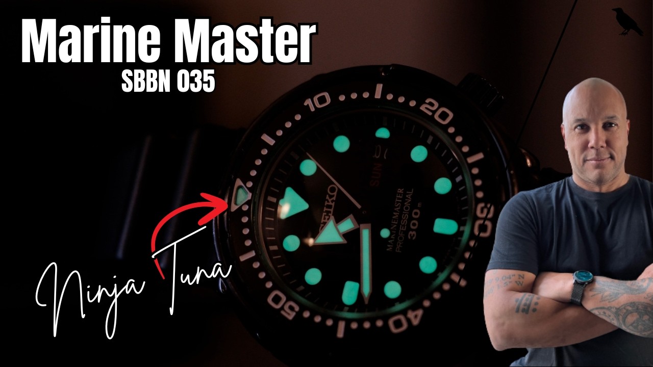 SEIKO Prospex Marine Master Ninja Tuna | Водонепроницаемость SEIKO DIVER DOMINANCE 300M - SEIKO S...
