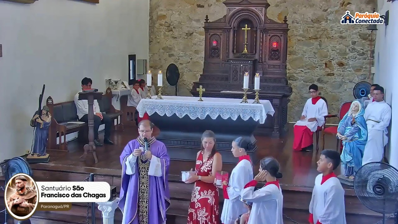 Santa Missa do 3º Domingo da Quaresma 08/03/2026