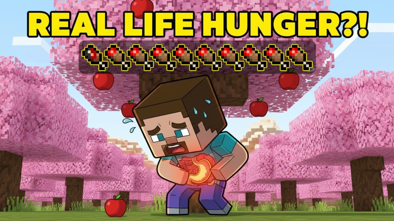 What If Humans Had Minecraft Hunger Bars in Real Life