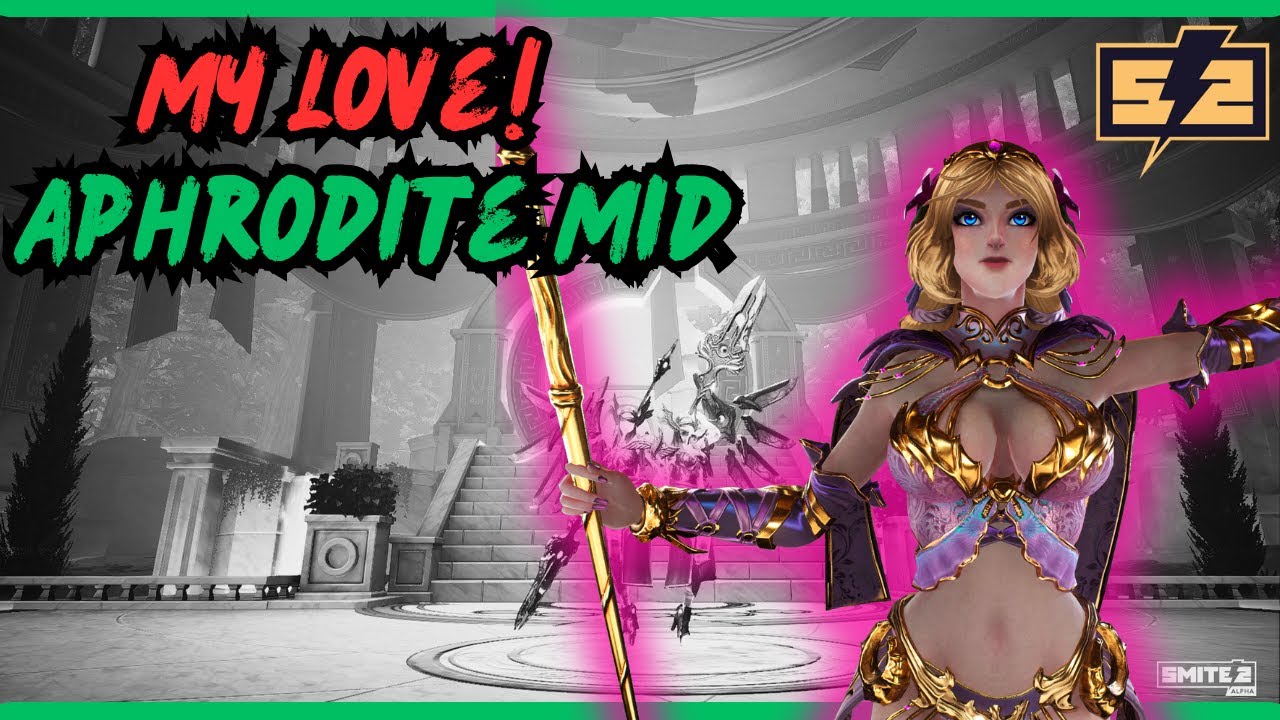 Aphrodite is one of my Favorite Mids! Smite 2 Aphrodite Gameplay!