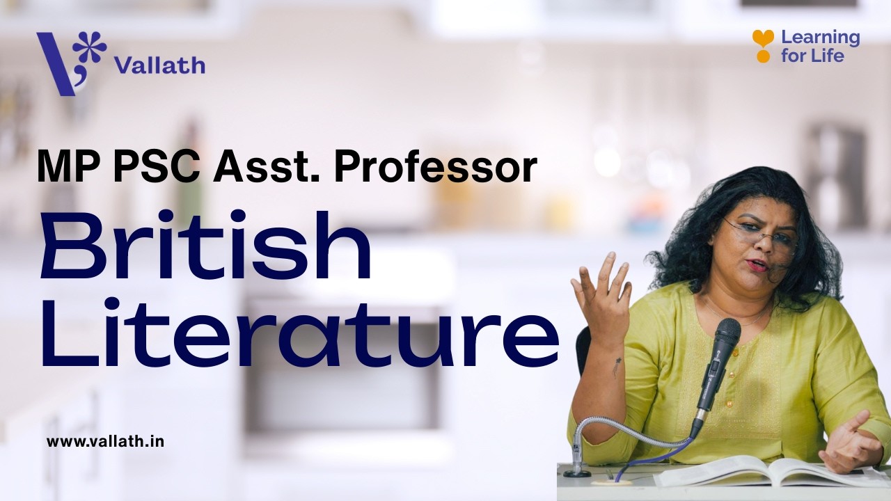 MP PSC Asst Prof | British literature