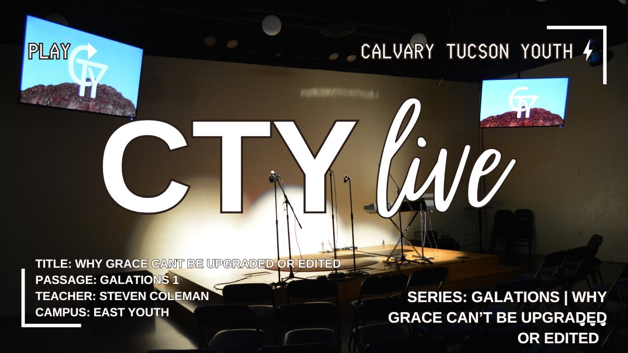 Galatians 1 | Why Grace Can't Be Upgraded or Edited | East Campus | Steven Coleman