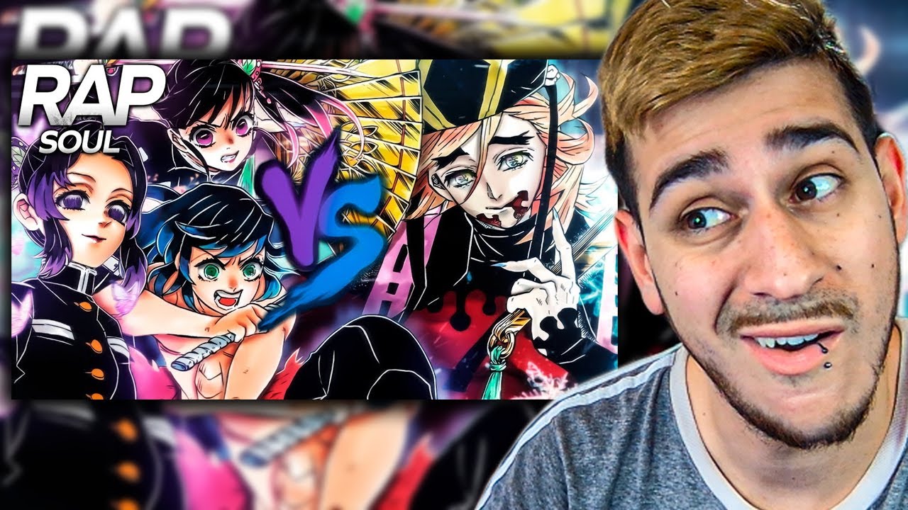 REACCIONANDO a DOUMA VS SHINOBU, KANAO E INOSUKE RAP - SoulRap