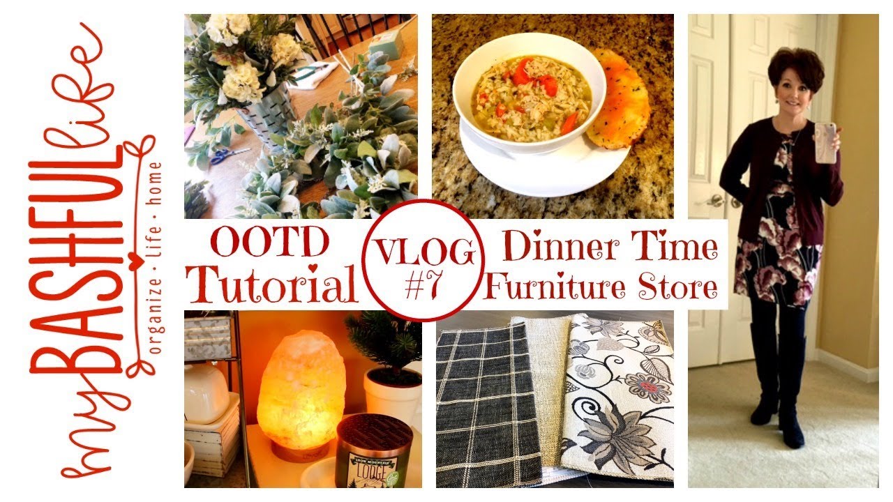 DITL Vlog / OOTD / COSTCO Recipe/  Tutorial  / Furniture Store