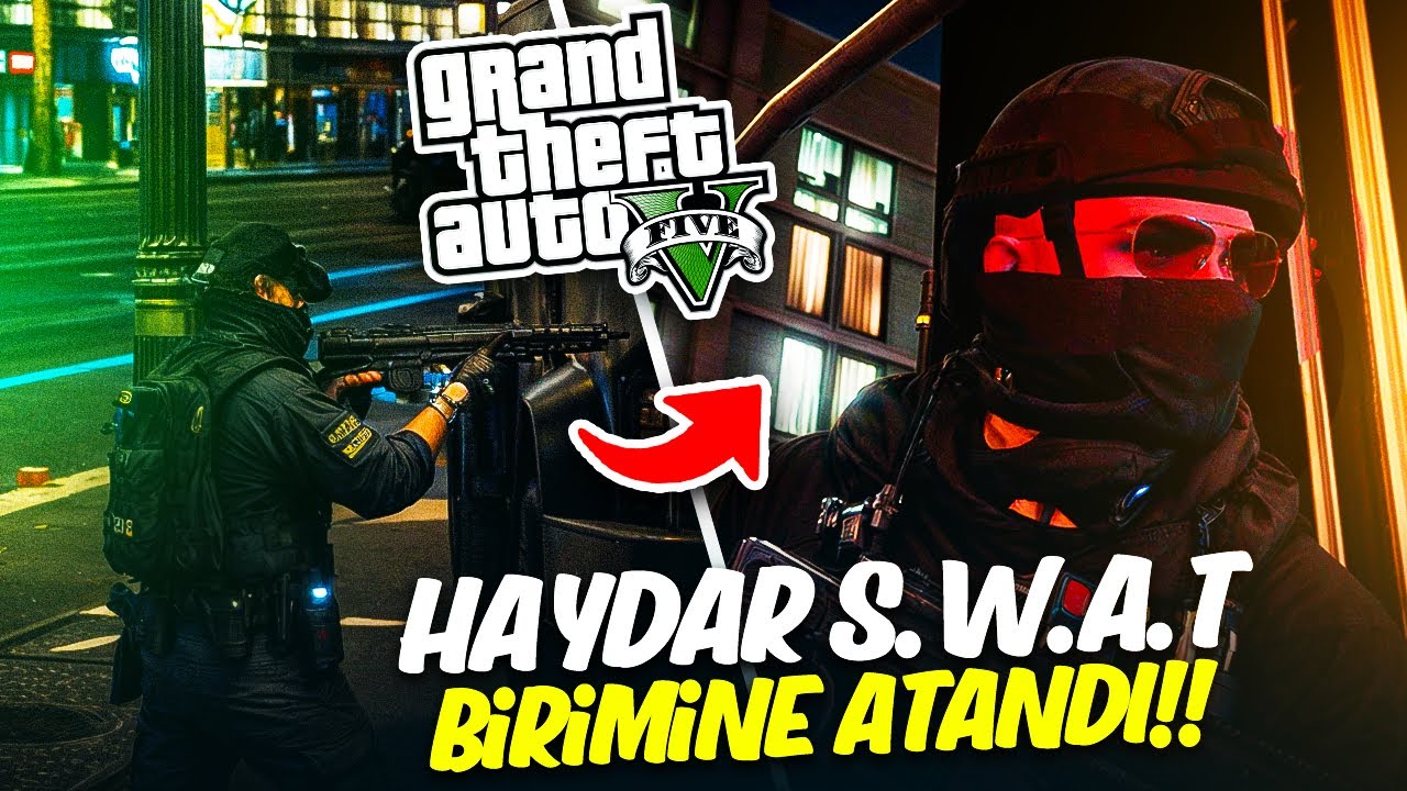 GTA 5 HAYDAR İLE POLİSİYE !!! HAYDAR S.W.A.T BİRİMİNE ATANDI !!! (Adadaki Arabaları Sattık!!) #51