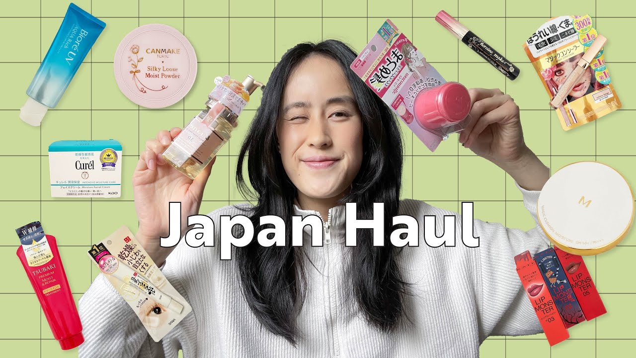 Japan Haul pt.1 🌸 [unboxing TikTok recommended Japanese skincare & makeup products] ⸜(｡˃ ᵕ ˂ )⸝