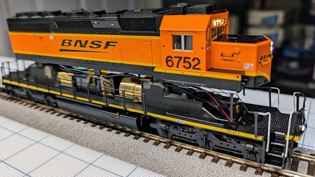 Soundtraxx Bluetooth Blunami KATO SD40-2 before final assembly