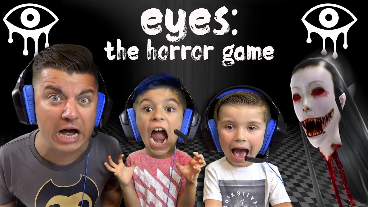 WE ROBBED THE MANSION AND DEFEATED KRASUE!! Eyes: The Horror Game