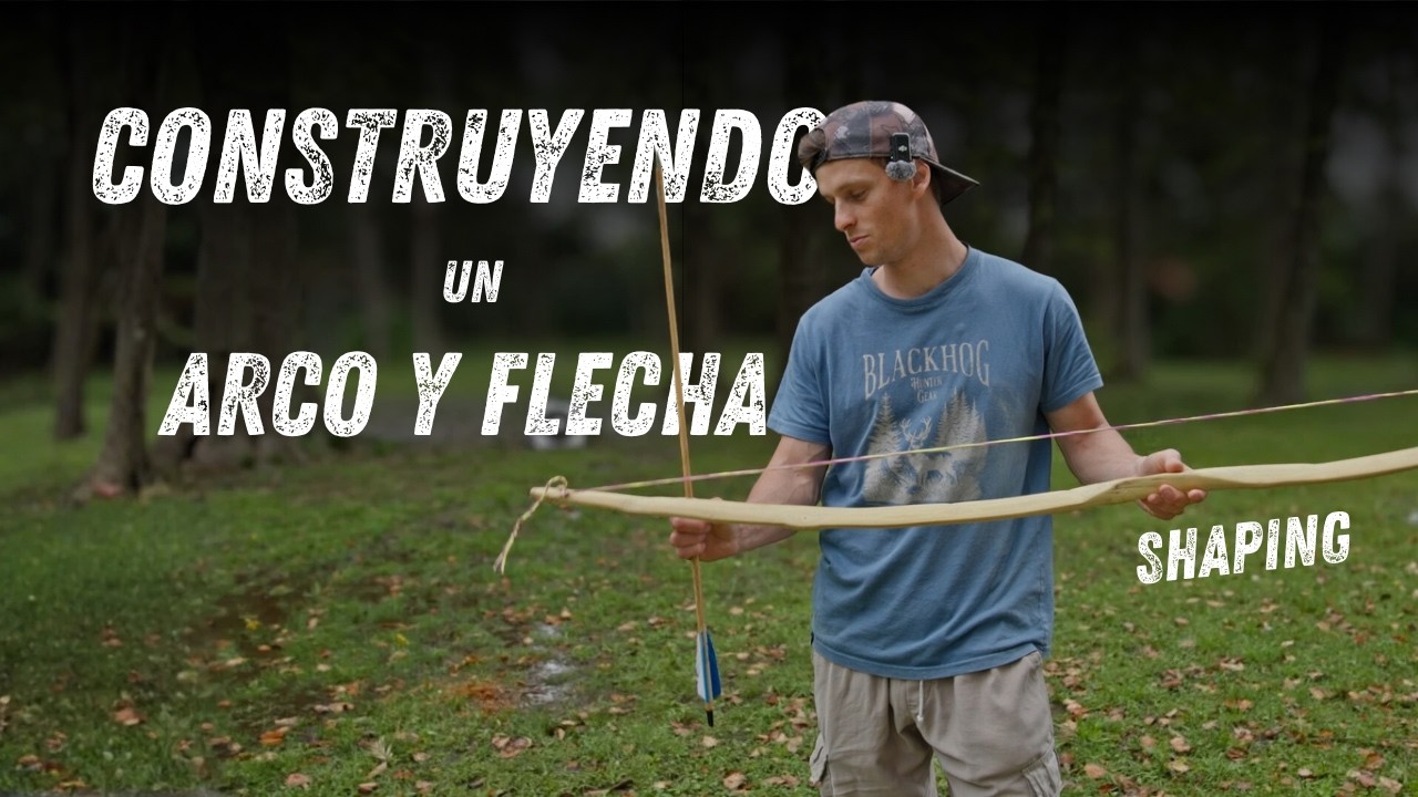 CONSTRUYENDO MI PROPIO ARCO Y FLECHA (shaping) | Parte 2