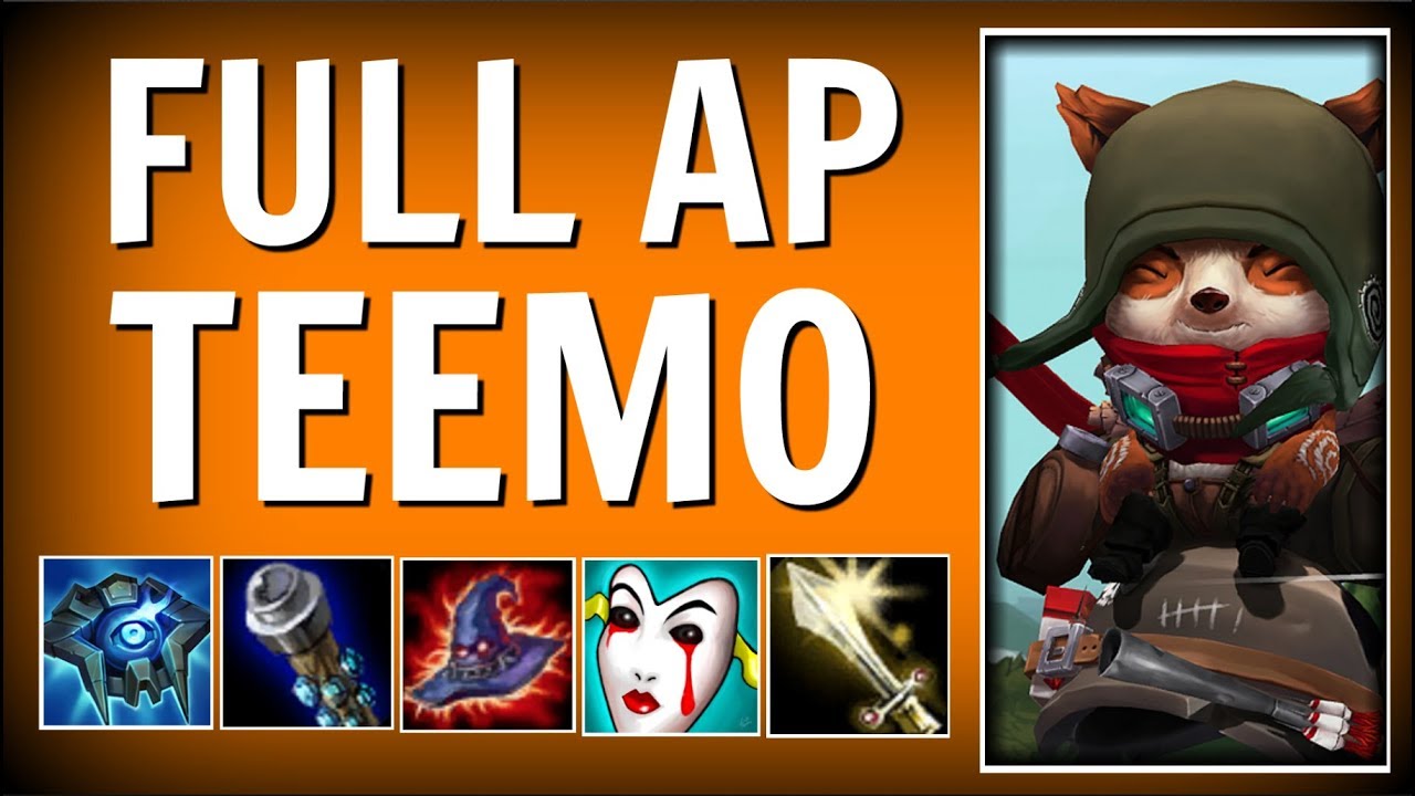 FULL AP TEEMO CARRYING IN LATE GAME!! PERFECT BUILD?!