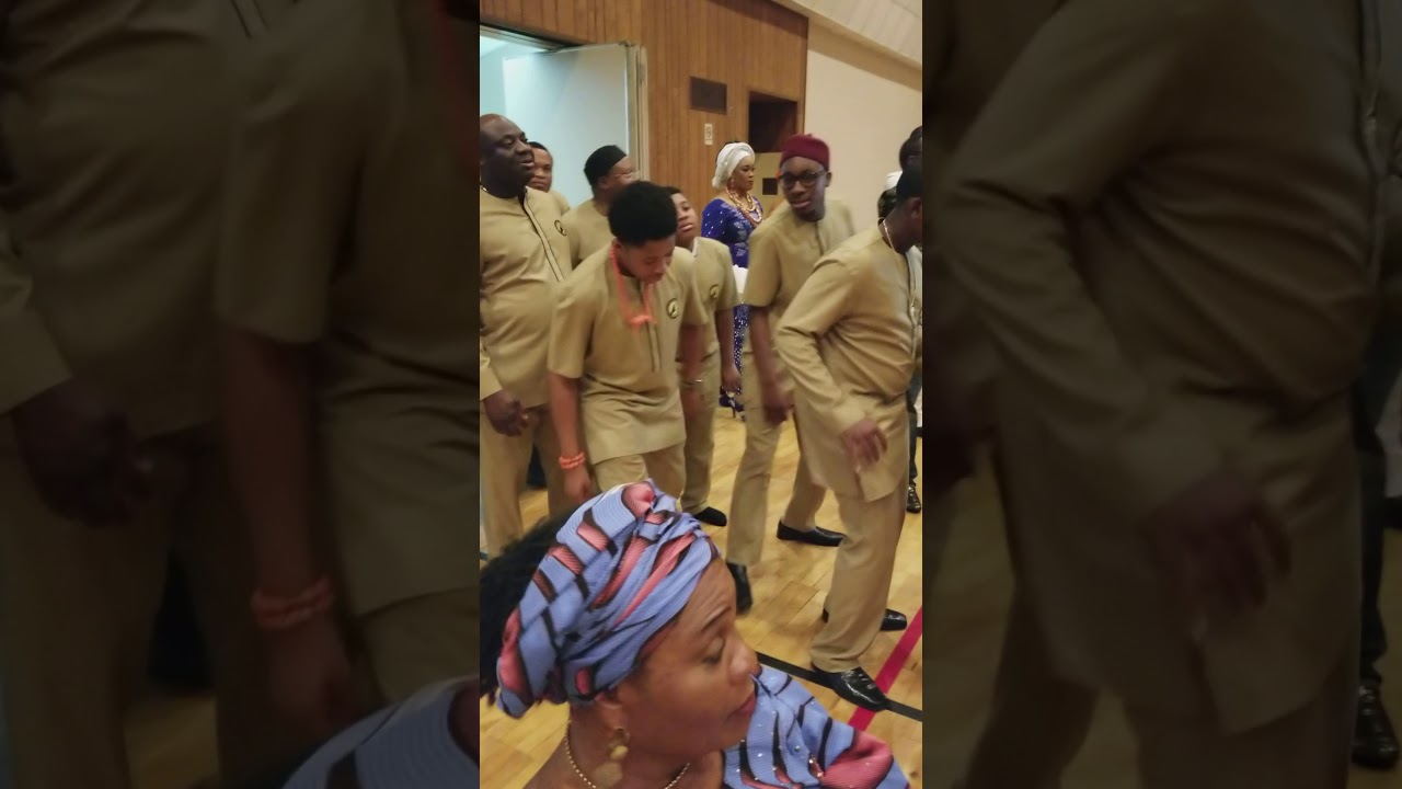Mbaise men dance, Michigan chapter  from iwa ji 2017