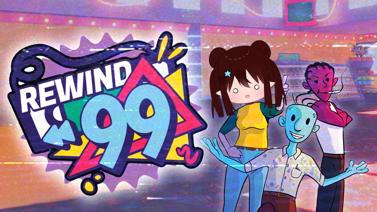 Temporarily working at the local BlockBuster - Rewind99 #demo #twitch #vtuber