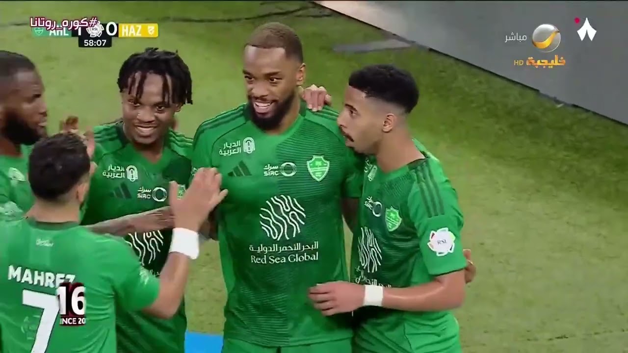 أهداف مباراة الأهلي والحزم في الجولة 21 من دوري روشن