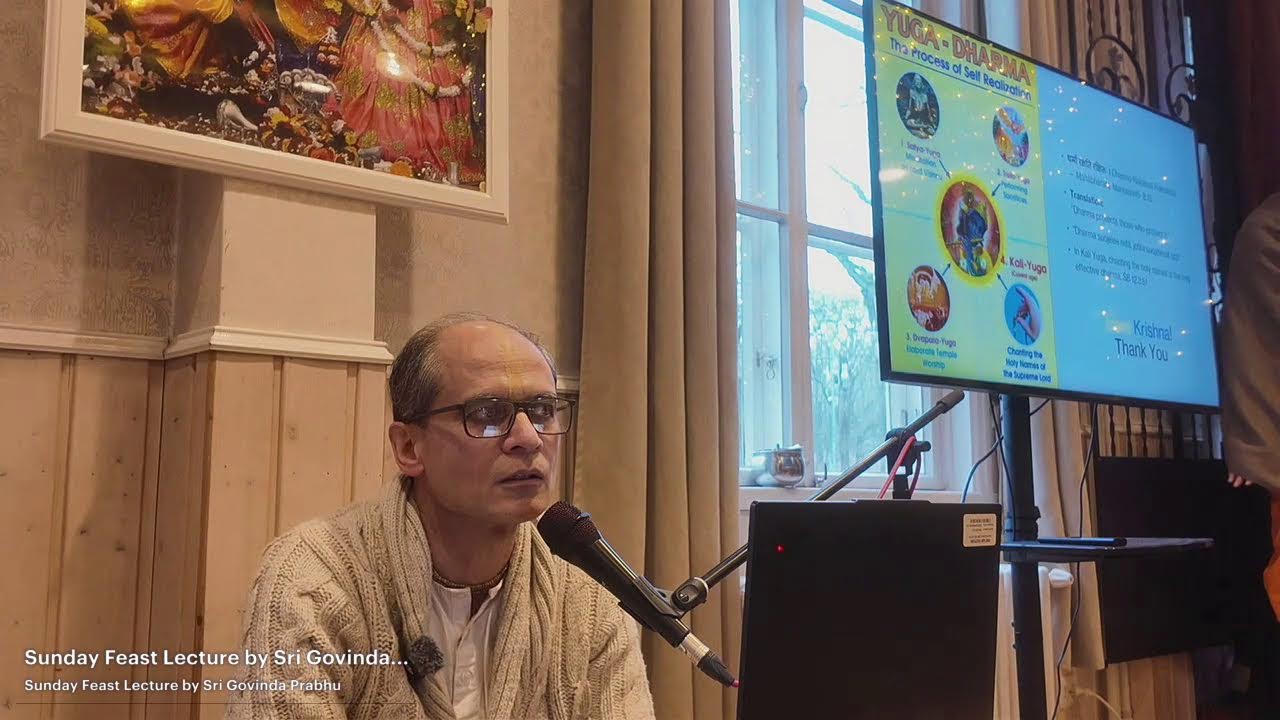 Sunday Feast Lecture by HH Ananda Vardhana Swami